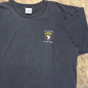 Vintage | Shirts | Vintage Us Army 1st Airborne Screaming Eagles Faded ...